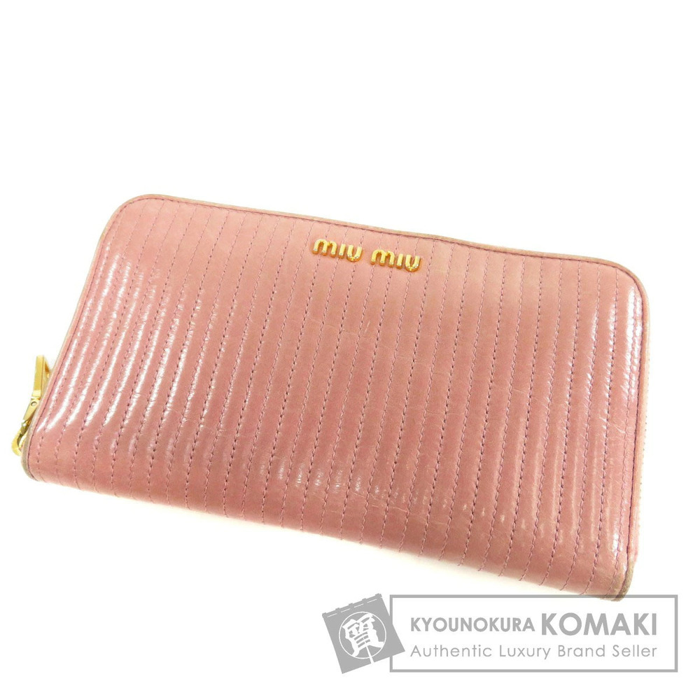 Miu MIu motif long Wallet leather